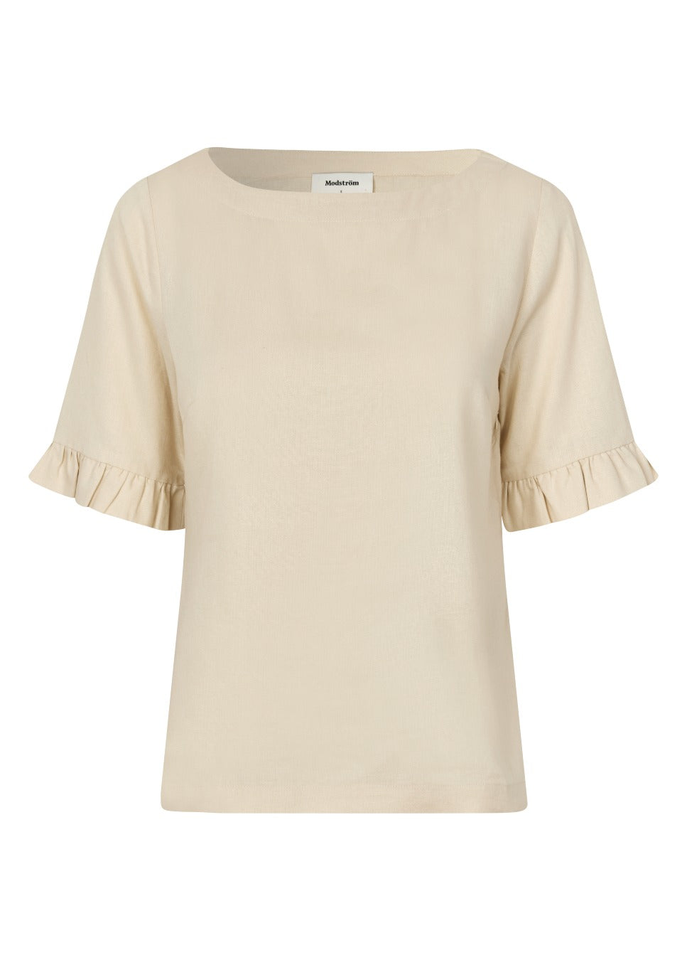Modstrom Darrel top linnen Beige