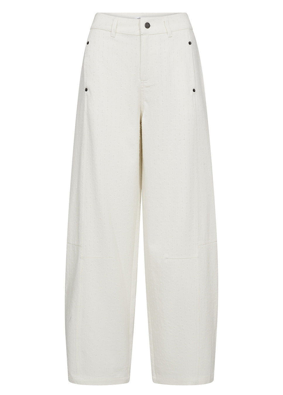 Co Couture MarciCC Structure LL Pant off white voorkant