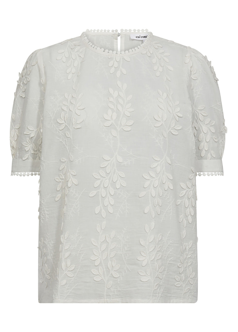 Co Couture NessaCC top off white voorkant