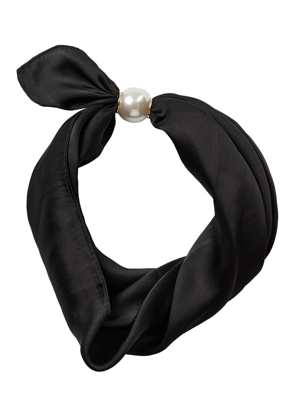 Co Couture PearlCC Scarf zwart voorkant