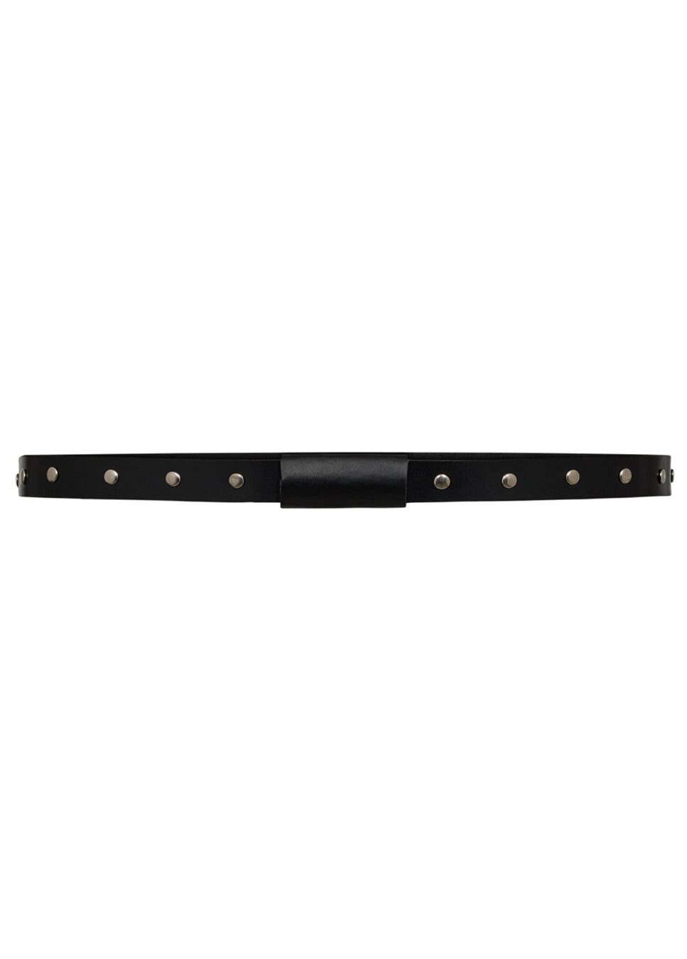 Co Couture TonnaCC Riem Leather stud belt zwart