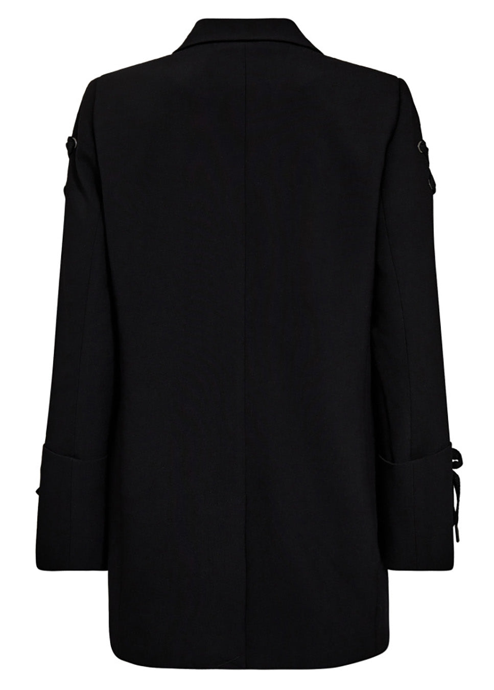 Co Couture VolaCC Eyelet Blazer met veters zwart achterkant