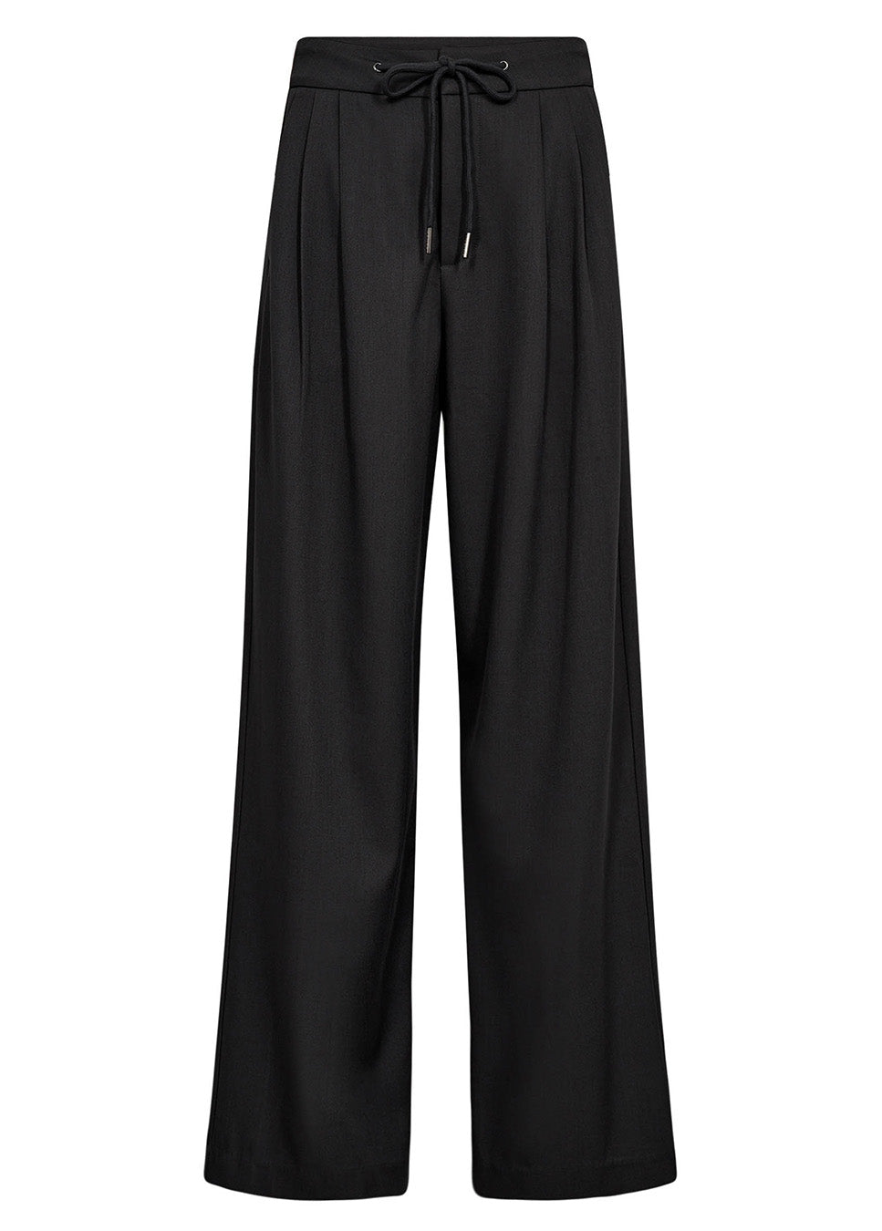 Haute L’Amitié Michelle Tailor Tie Tall Pant grijs voorkant