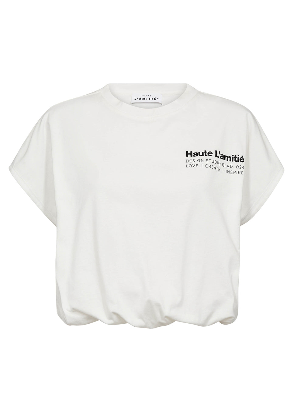 Haute L’Amitié Noma Acid NS Balloon Tee wit voorkant