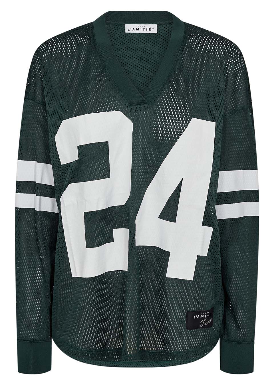 Haute L’Amitié drift number LS tee groen voorkant