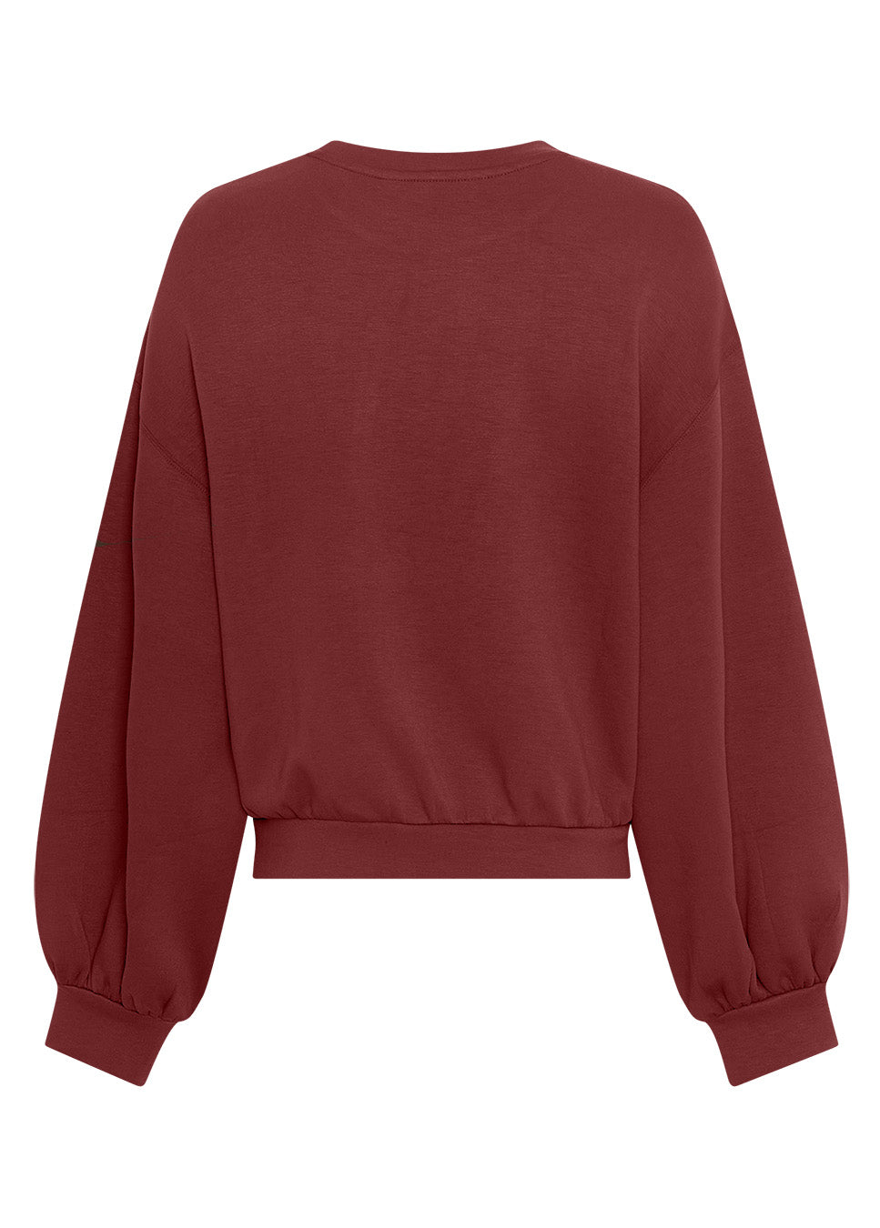 MSCH Copenhagen MSCHBrionna Ima Q sweater rood achterkant