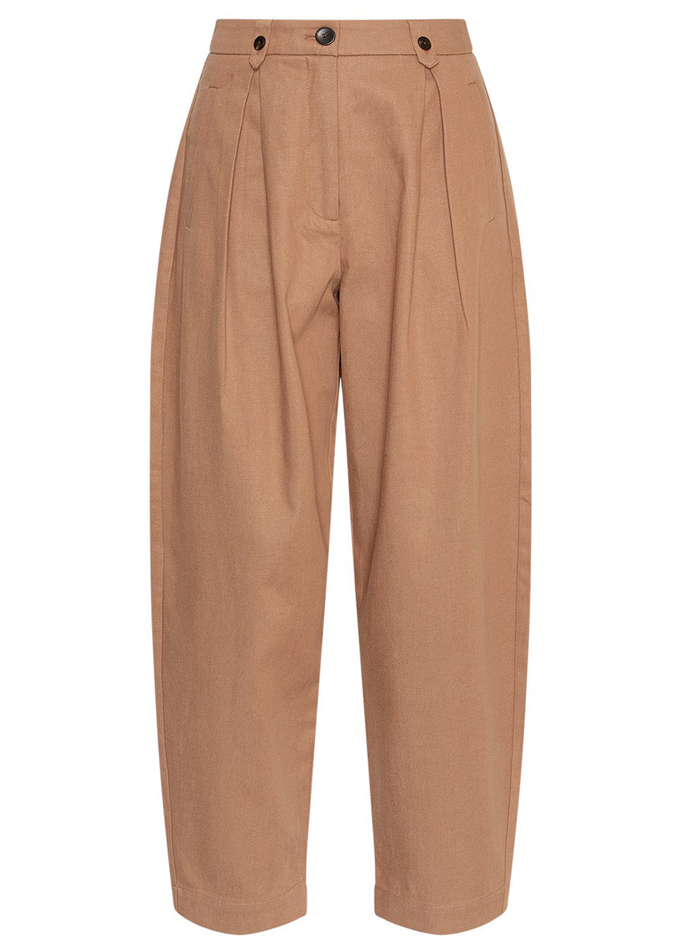 MSCH Copenhagen MSCHGweneth HW Pants beige voorkant