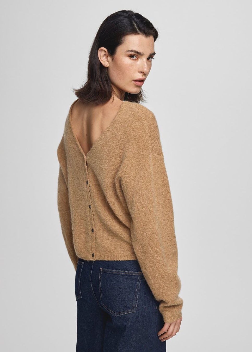 MSCH Copenhagen MSCHMilania Hope vest beige achterkant model