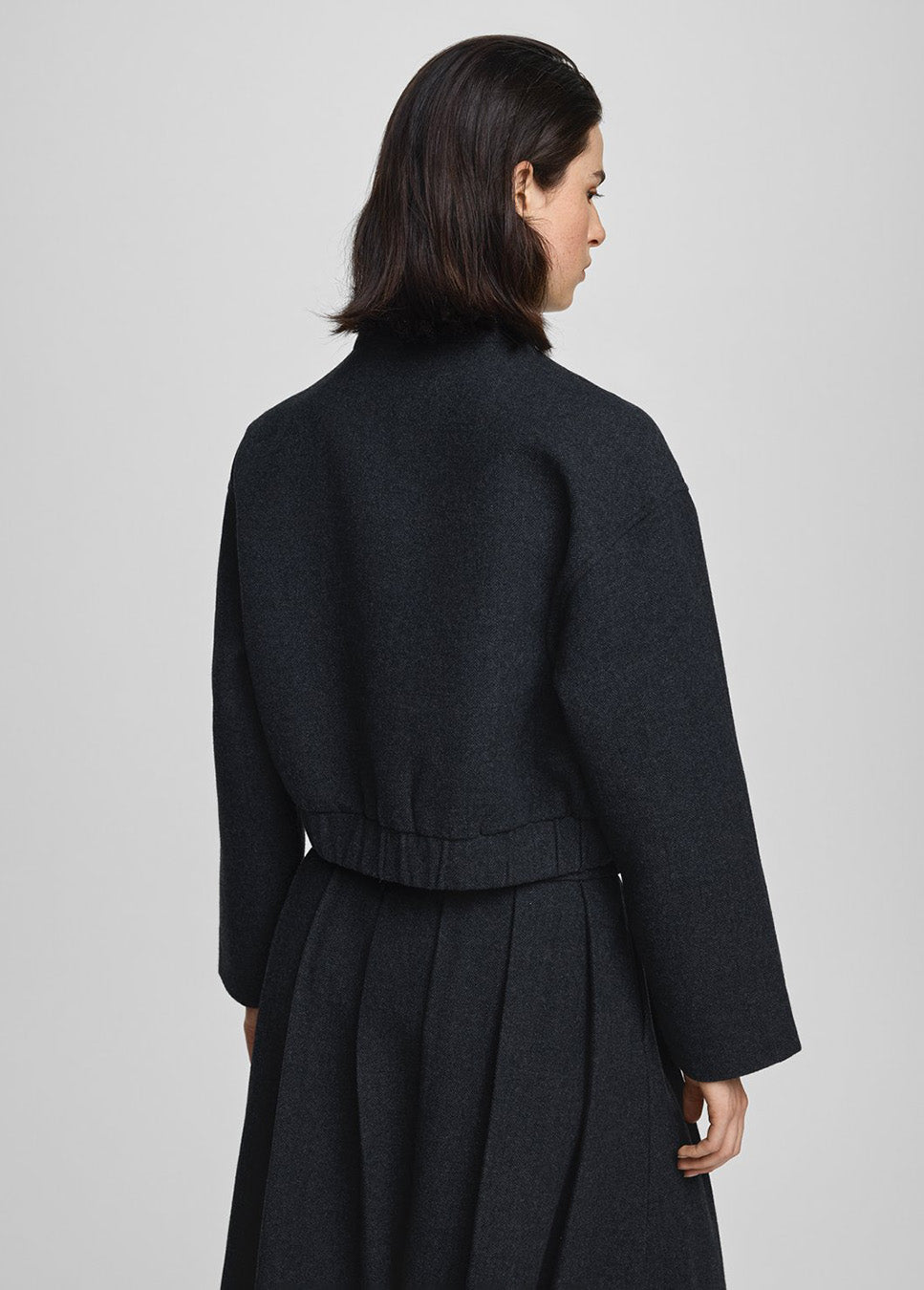 MSCH Copenhagen MSCHSeba jasje donkergrijs achterkant model