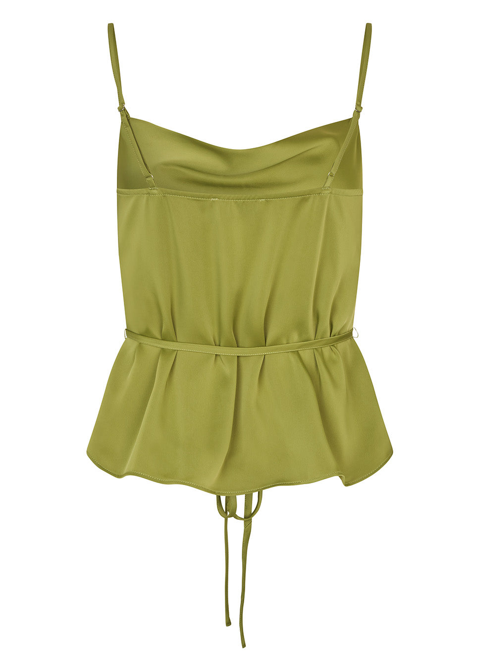 Modstrom Narcissamd strap top groen achterkant