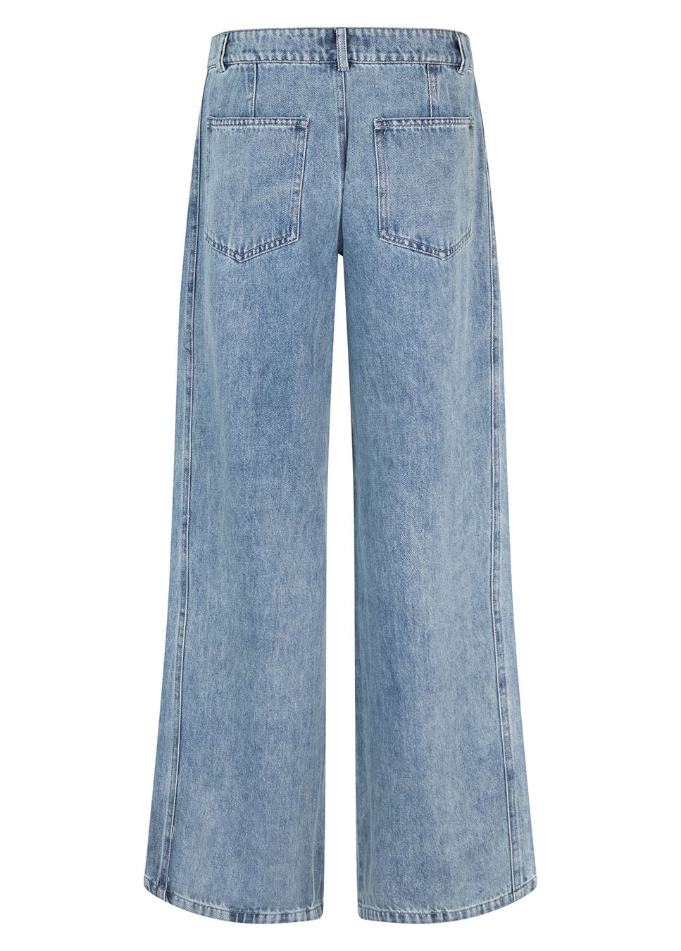 mbyM Katyn-M jeans wide-leg blauw achterkant