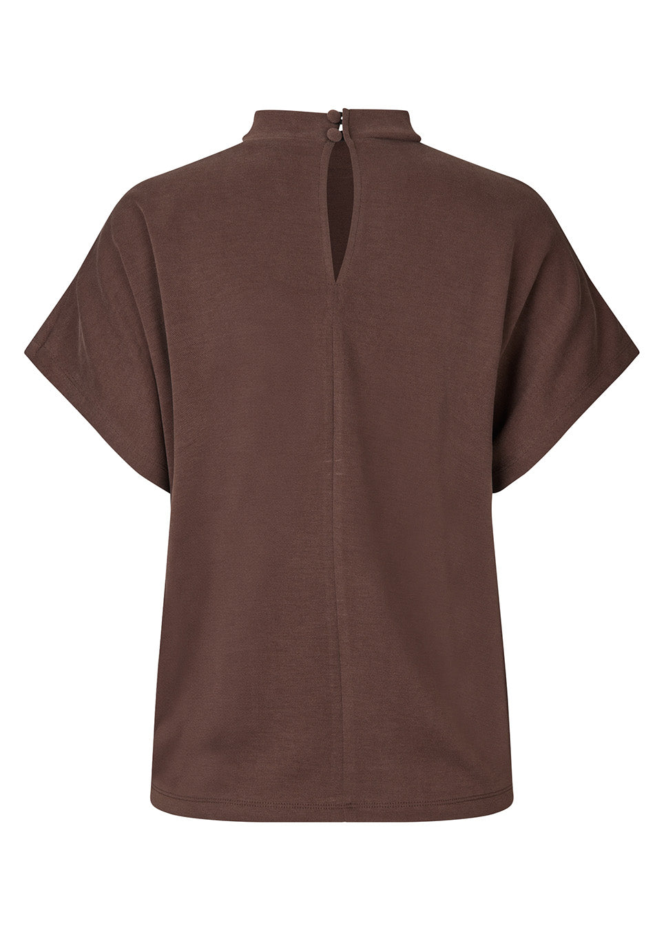 mbyM Linea Short-M top bruin Bosko Luxe achterkant