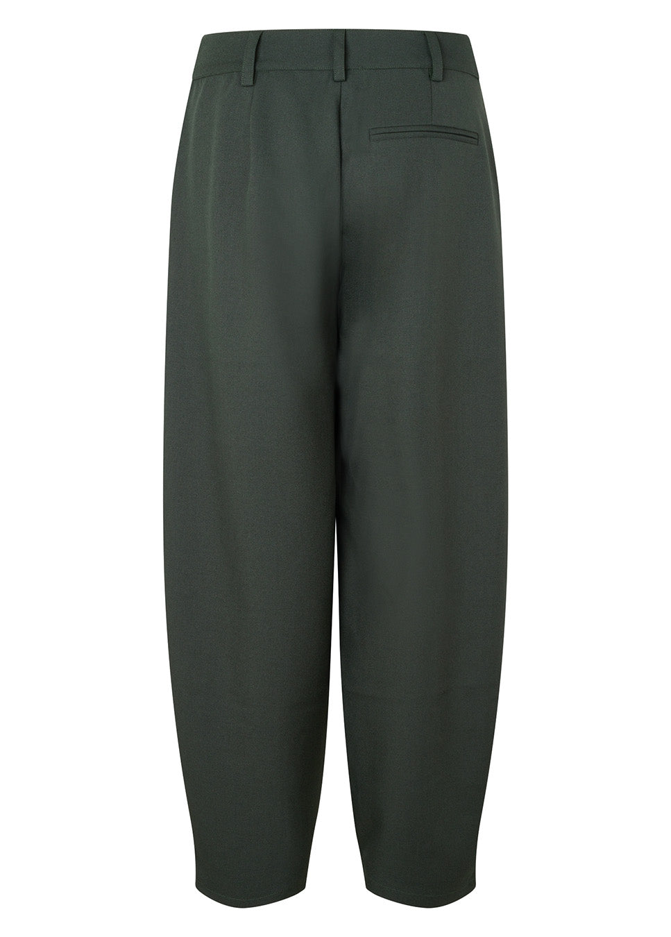 mbyM Pija-M pantalon met ballon effect donker groen achterkant