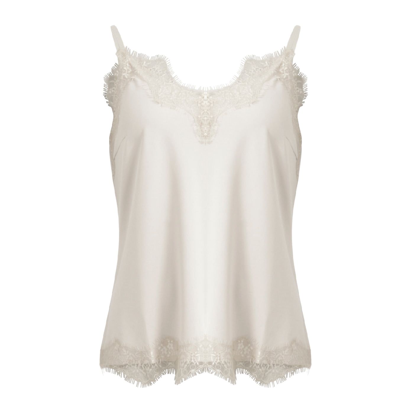CC Heart Lace top met kant Nude