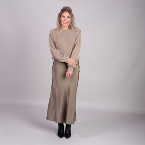 Dames satijnen rokken