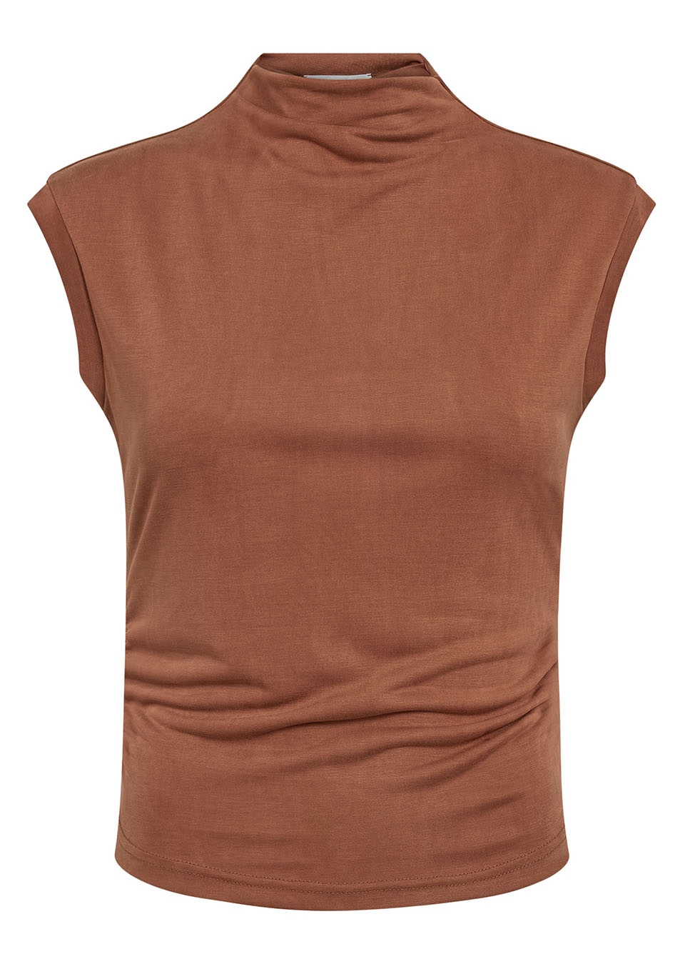 Co Couture CamillaCC Tee o-neck bruin voorkant
