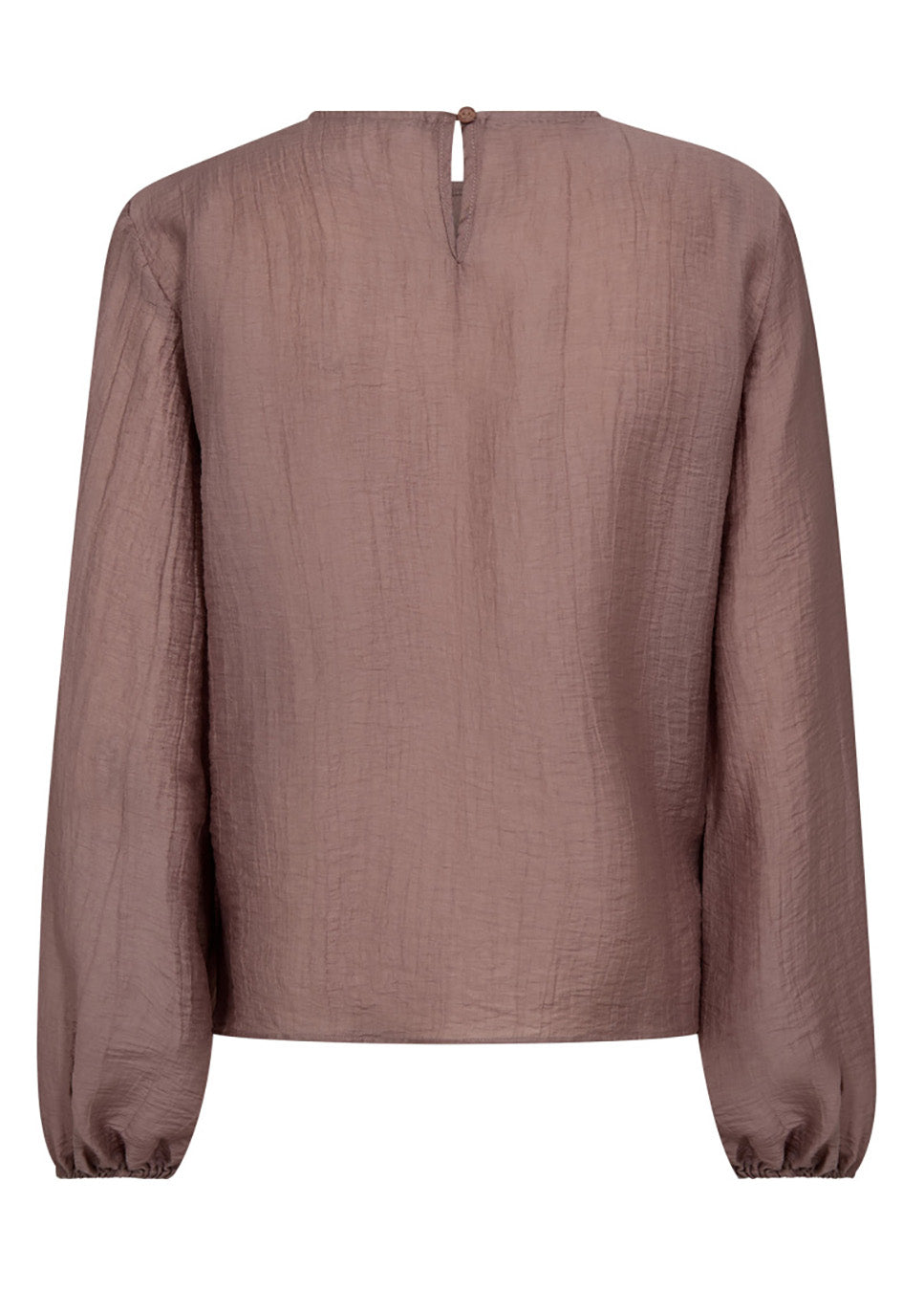 Co Couture ConnyCC Drape Blouse roze achterkant