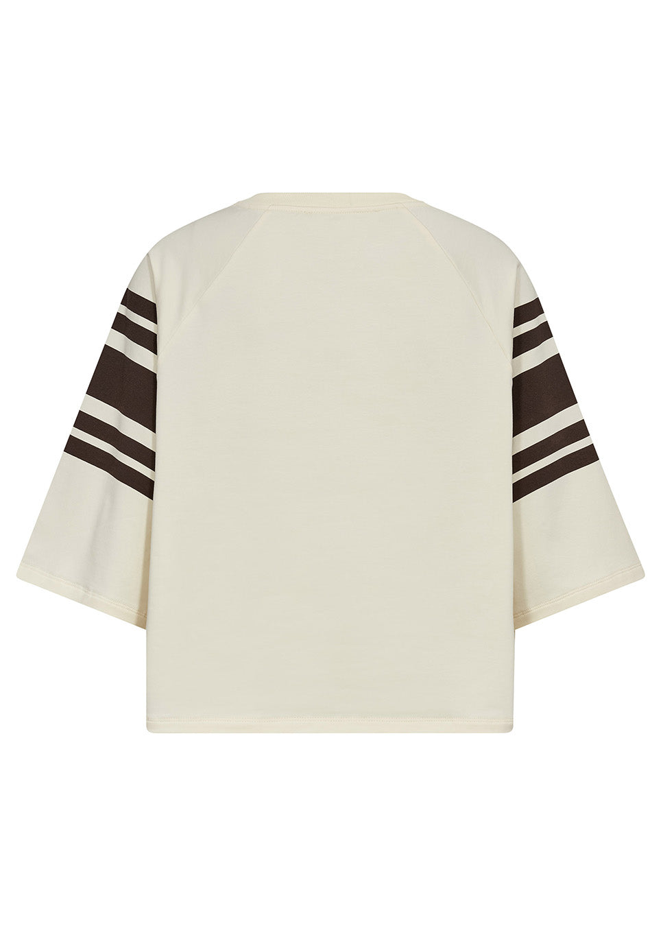 Co Couture ElyCC 87 Tee Sweat off white bruin achterkant