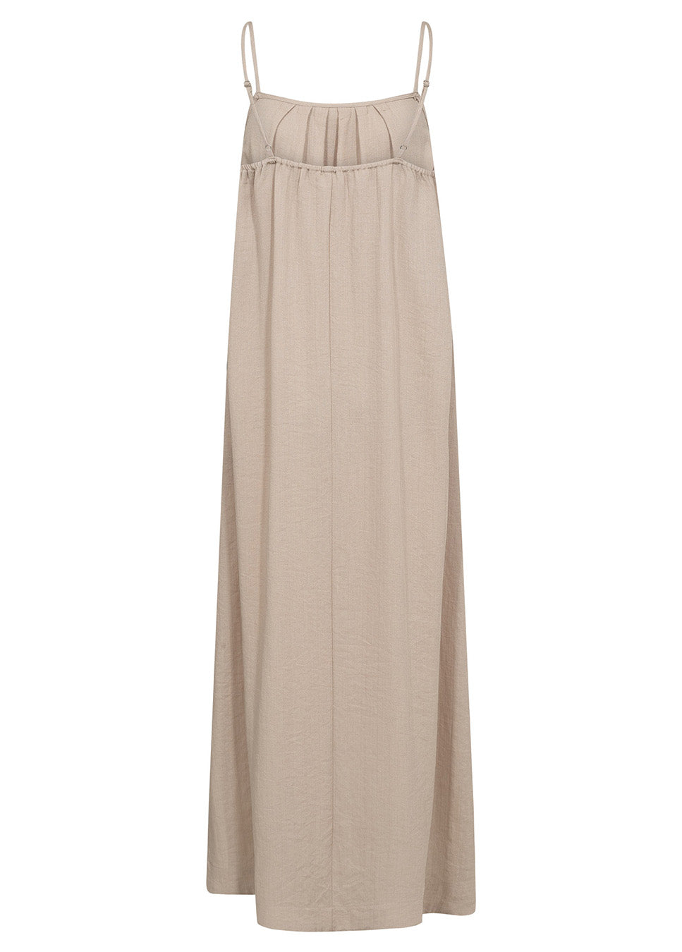 Co Couture EvaCC Strap Dress maxi beige achterkant