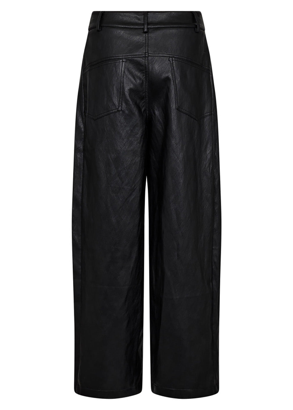 Co Couture GittCC LL Pant vegan leather zwart achterkant