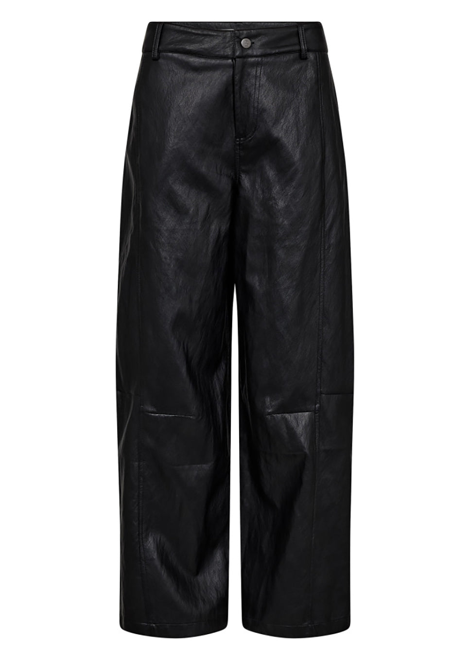 Co Couture GittCC LL Pant vegan leather zwart voorkant