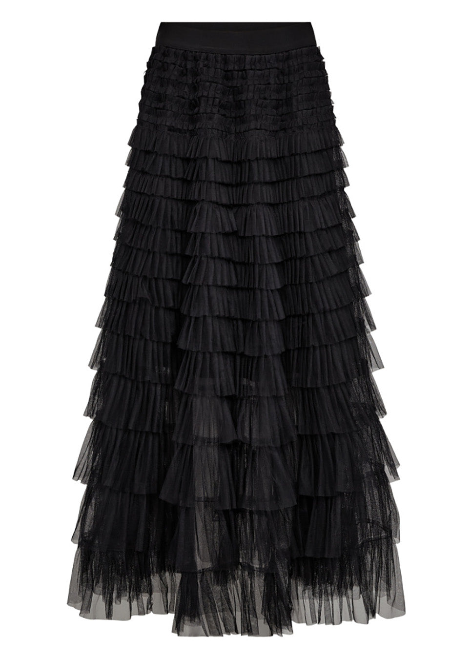 Co Couture JadeCC Skirt tule zwart voorkant
