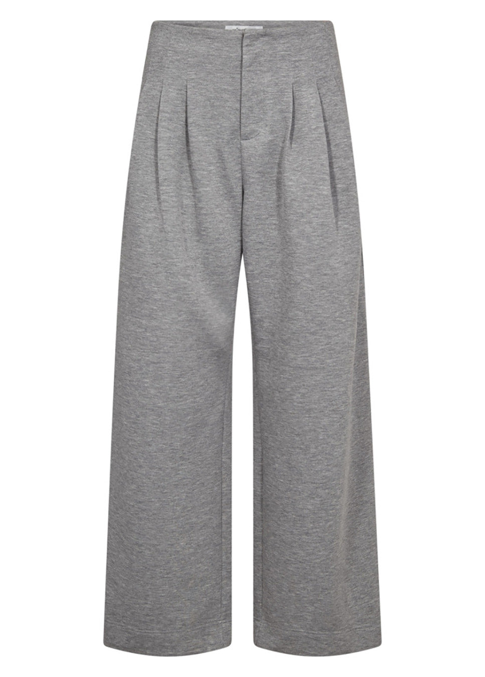 Co Couture LanceCC Pleat LL Sweatpant gemêleerd grijs voorkant