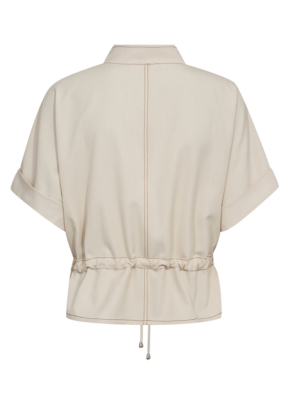 Co Couture TerryCC Vest beige achterkant
