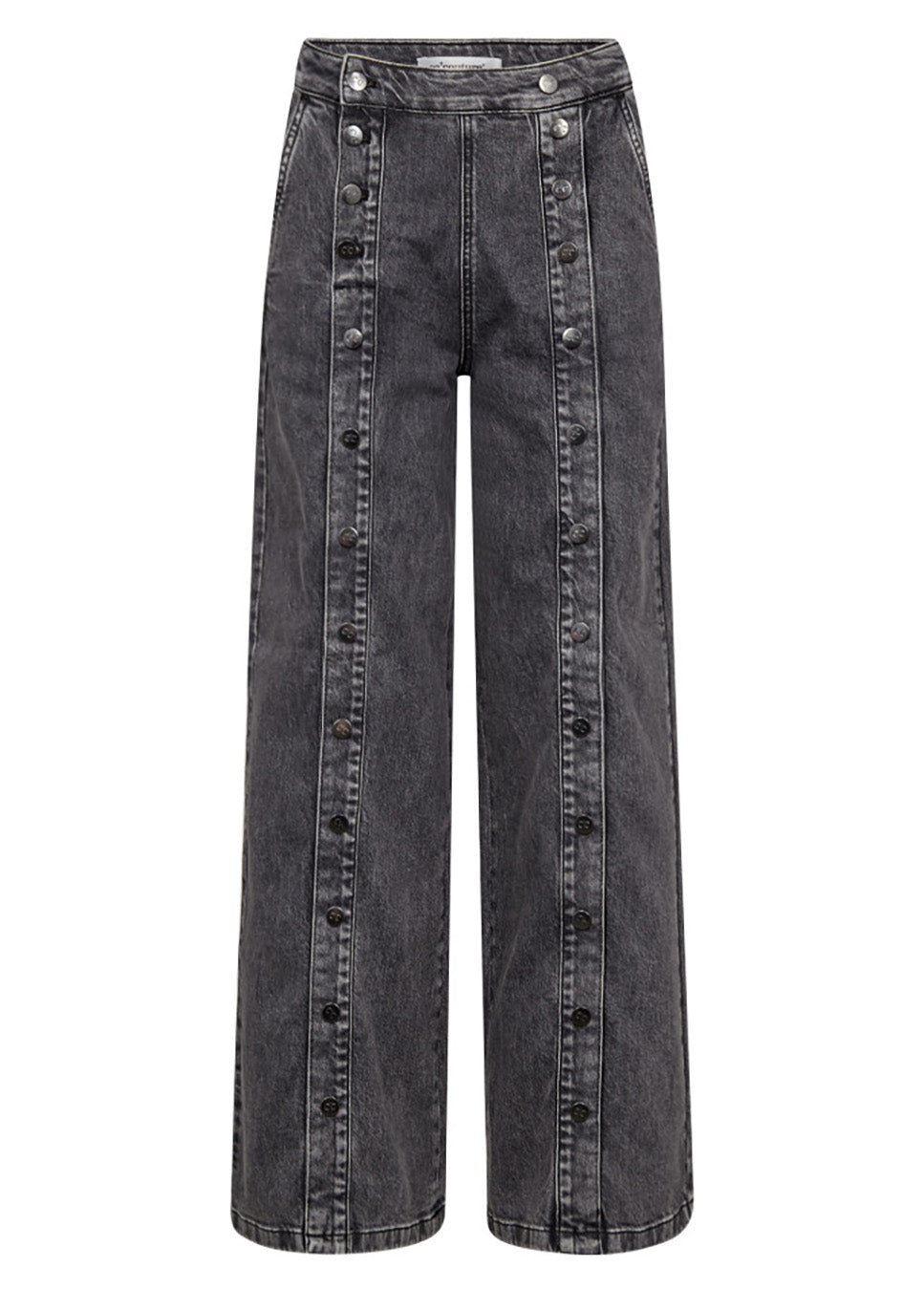 Co Couture  WillaCC Button LL Jeans zwart voorkant