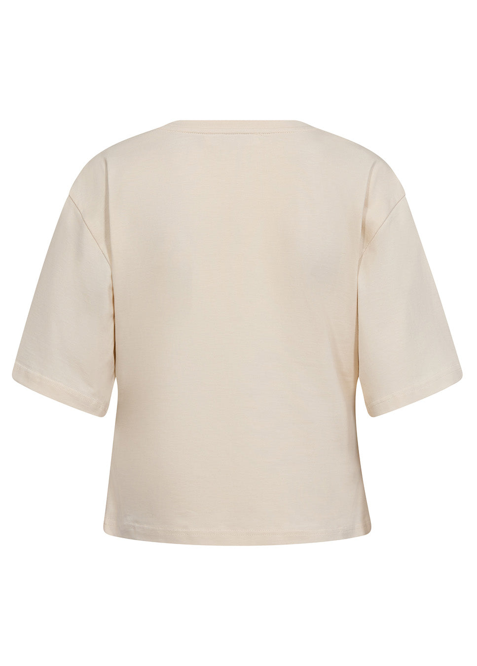 Co Couture ZengaCC Tee O-Neck beige achterkant