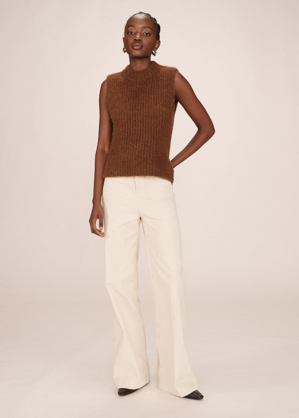 bruine wlmix grace en mila spencer sablon op model staand