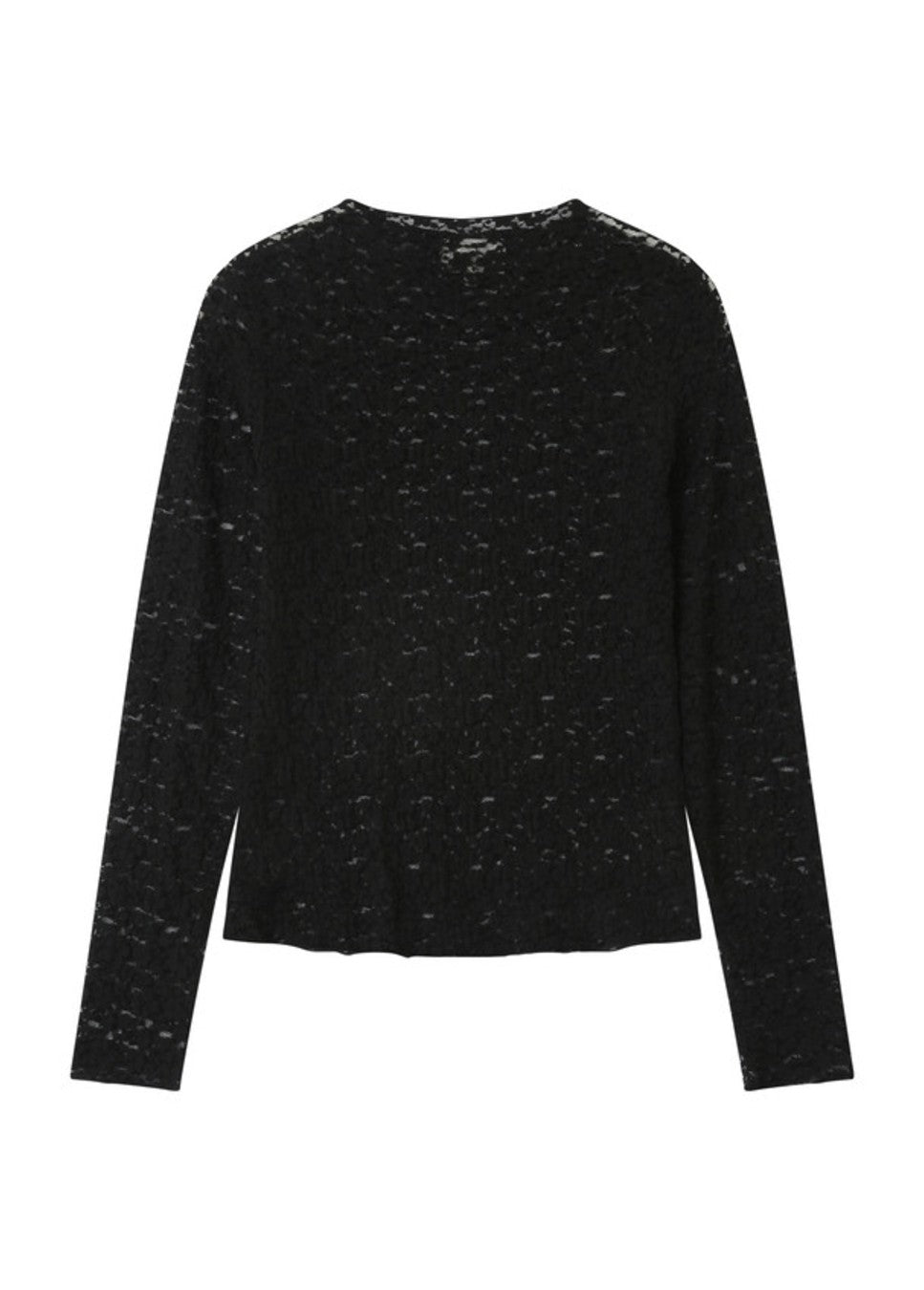 Product foto van de grace en mila shady top zwart kant voorkant