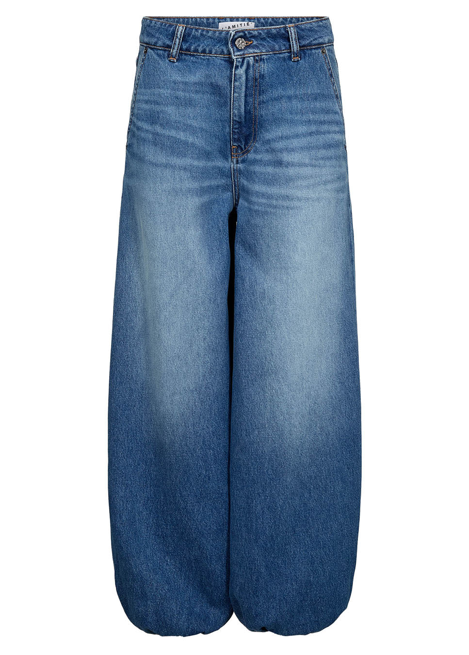 Haute L’Amitié Denim Harem Tall Pant jeans donkerblauw HL10655 voorkant