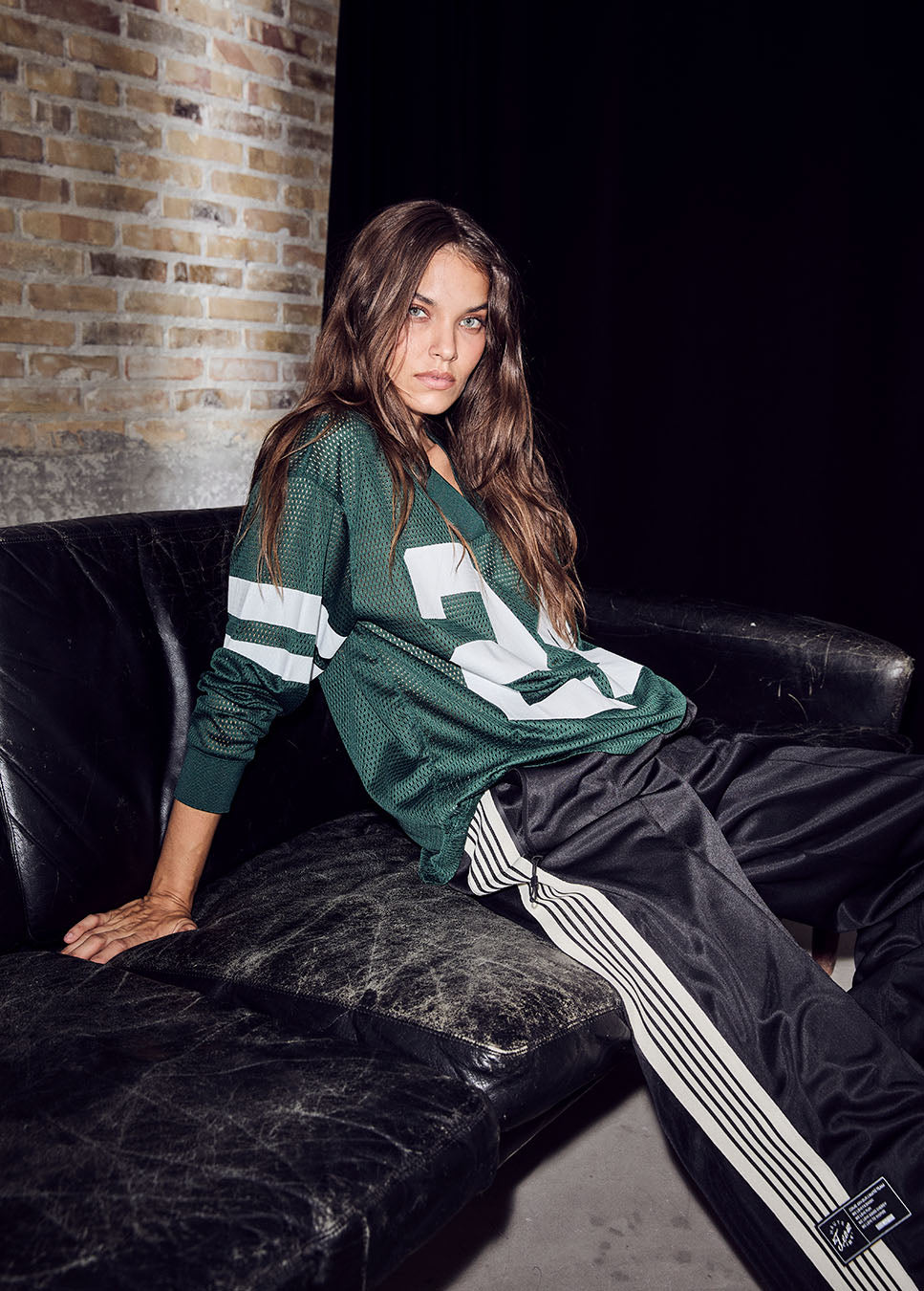 Haute L’Amitié drift number LS tee groen voorkant model