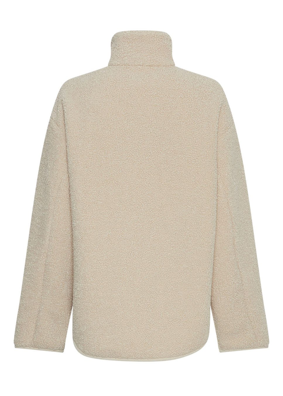 MSCH Copenhagen Letha teddy Jacket beige achterkant