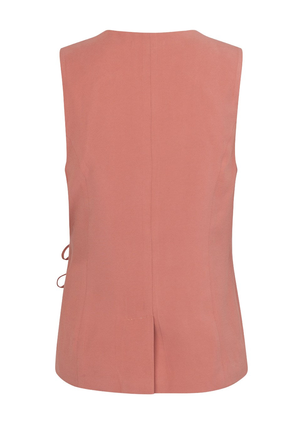 Pink waistcoat with bow Wrenley - mbyM
