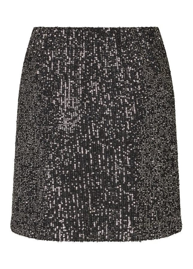 Black short sequin skirt Orice - mbyM