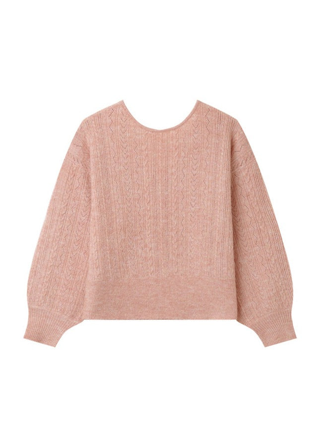 Pink wrap sweater Herold - Grace &amp; Mila